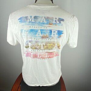 Margaritaville T-Shirt Mens Jimmy Buffett Washed In The Ocean Dried In The Sun M